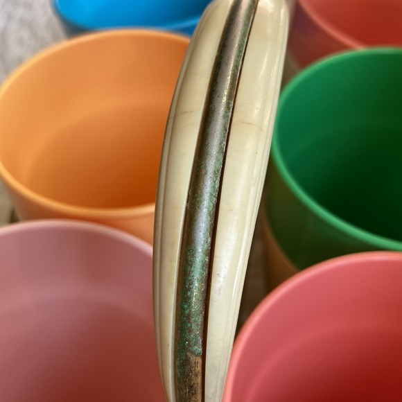 ThermoTemp Dining Vintage Raffiaware Thermotemp Glasses With